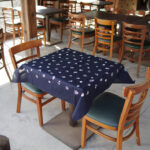 写真: 風呂敷（武相荘小紋）